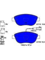 ATE 13.0460-3827.2 Колодки дисковые