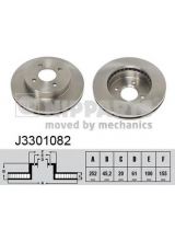NIPPARTS J3301082 Тормозной диск