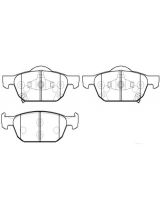 HSB HP9814 Колодки дисковые