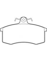 Valeo 301406 Колодки дисковые