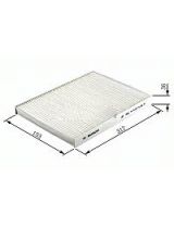 BOSCH 1 987 432 024 Фильтр салонный (без рамки)