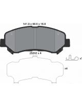 Textar 2520201 Колодки дисковые