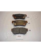 Japanparts PP-H04AF Колодки дисковые задние
