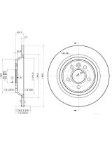 BREMBO 08.A537.11 Тормозной диск