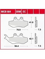 TRW MCB664 Колодки дисковые передние