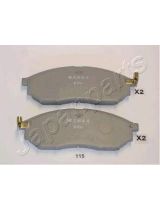 Japanparts PA-115AF Колодки дисковые передние