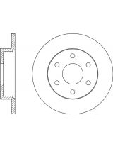 NiBK RN1431 Тормозной диск задний