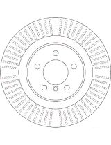 TRW DF6507S Тормозной диск