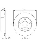 BOSCH 0 986 479 314 Тормозной диск