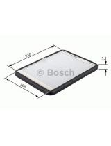 BOSCH 1 987 432 061 Фильтр салонный (без рамки)