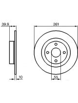 BOSCH 0 986 479 128 Тормозной диск