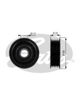 GATES T36189 Ролик обводной