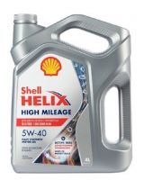 Моторное масло SHELL 550050425 Helix High Mileage 5W-40 4л
