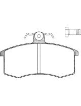 AP 05P288 Колодки дисковые передние