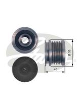 GATES OAP7114 Шкив генератора