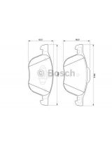 BOSCH 0 986 424 794 Колодки дисковые передние