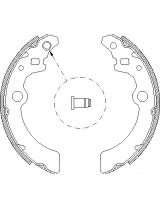 REMSA 414300 Колодки дисковые