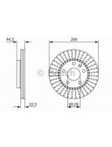 BOSCH 0 986 479 779 Тормозной диск передний