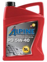 Моторное масло ALPINE 0100162 PD Pumpe-Duse 5W-40 5л