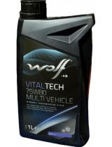 Трансмиссионное масло WOLF 2211/1 VitalTech 75W-80 Multi Vehicle 1 л