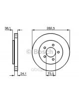 BOSCH 0 986 478 109 Тормозной диск