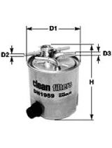 Clean Filters DN2701 Фильтр топливный