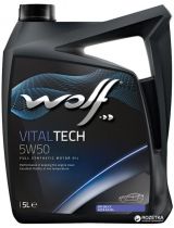 Моторное масло WOLF 23117/5 VitalTech 5W-50 5л