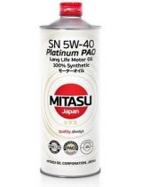 Моторное масло MITASU MJ-112-1 PLATINUM PAO 5W-40 1л
