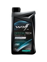 Моторное масло WOLF 65604/1 OfficialTech 5W-30 LL III 1л