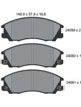 Textar 2405901 Колодки дисковые