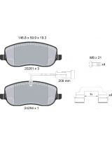 Textar 2429401 Колодки дисковые