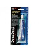 Done Deal DD6740 Герметик термостойкий ОЕМ синий. Силиконовый формирователь прокладок 85г
