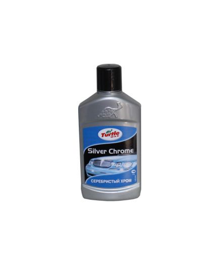 TURTLE WAX Полироль бампера серебро SILVER CHROME 300 мл