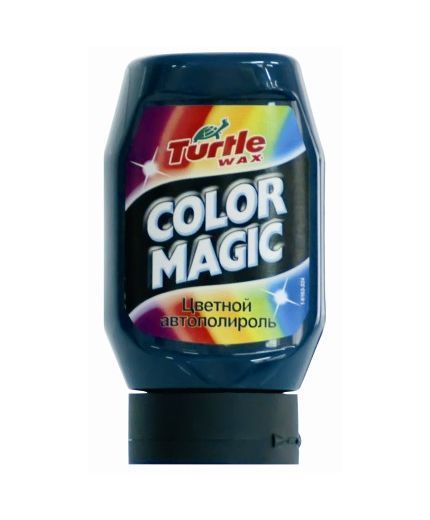 TURTLE WAX Полироль COLOR MAGIC сине-зеленая 300мл