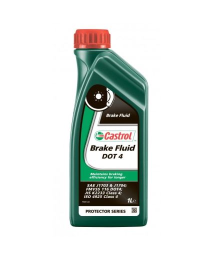 CASTROL Тормозная жидкость Brake Fluid DOT-4 1л