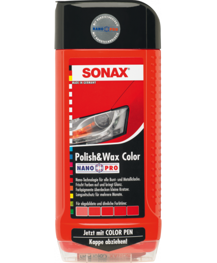 SONAX Полировочный воск красный 500мл