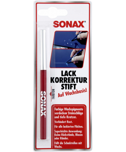 SONAX Карандаш-корректор (красный) для лакового покрытия