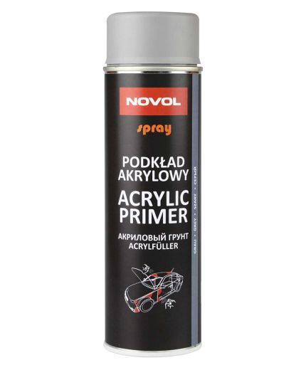 NOVOL SPRAY ACRYL PRIMER Грунт 1К акриловый серый 500мл