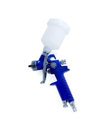 Русский мастер Краскопульт мини H-2000 HVLP верхний бачок дюза 1,0мм