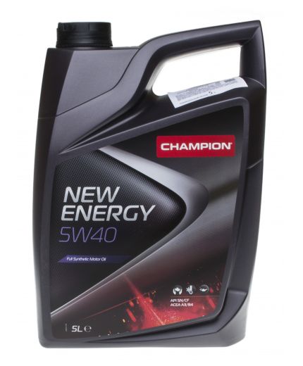Моторное масло CHAMPION New Energy 5W-40 5л