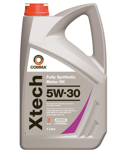 Моторное масло COMMA Xtech 5W-30 5л + 1л