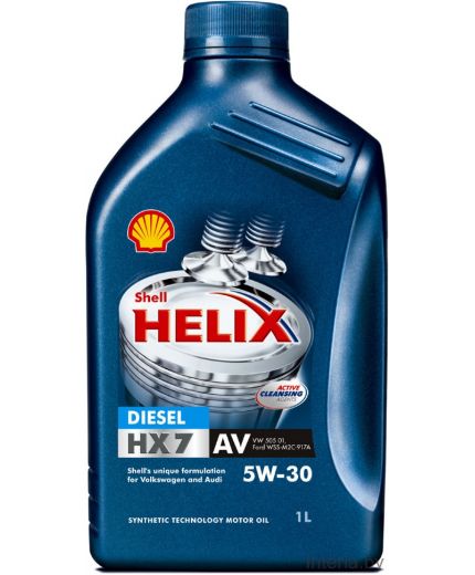 Моторное масло SHELL Helix Professional - HX7 AV 5W-30 1л Diesel