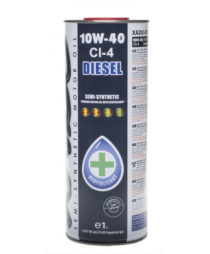 Моторное масло XADO Atomik Oil 10W-40 Diesel CI-4 1л