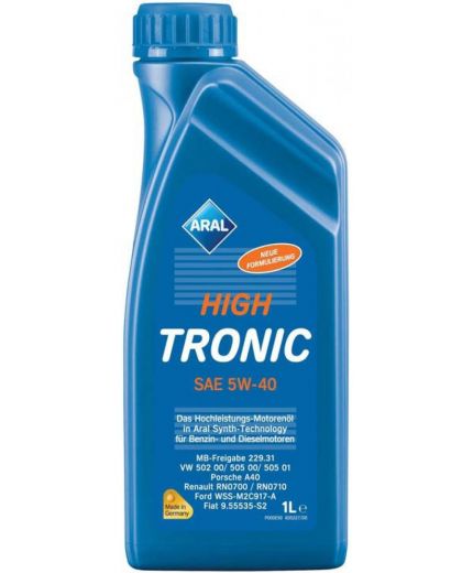 Моторное масло ARAL High Tronic 5W-40 1л