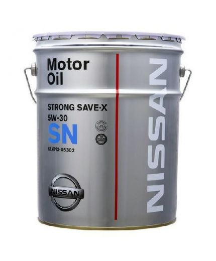 Моторное масло NISSAN SN STRONG SAVE X 5W-30 20л