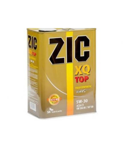 Моторное масло ZIC XQ TOP SYNTHETIC C3 5W-30 4л