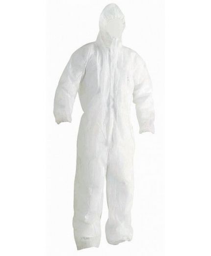 Русский мастер Комбинезон малярный одноразовый, размер L, белый