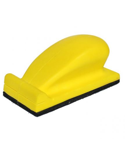 Русский мастер Блок шлифовальный 125х70мм мягкий на липучке