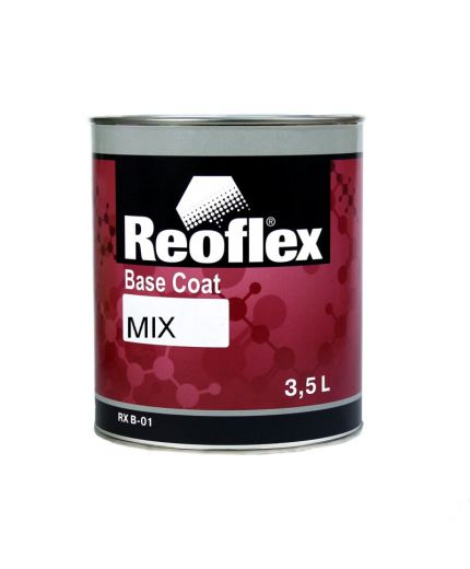 REOFLEX Эмаль базовая Base Coat MIX AL 006 алюминий доллар 3,5л