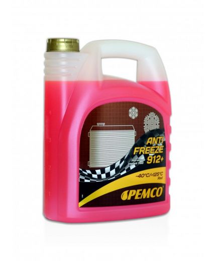 Антифриз PEMCO 912 красный -40 5л